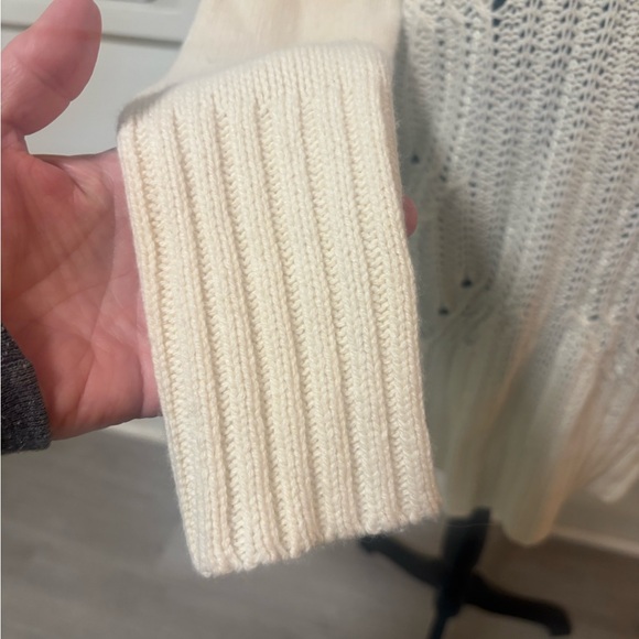 BCBGMAXAZRIA turtleneck sequin long tunic sweater - Picture 5 of 8